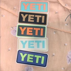 Yeti stickers
